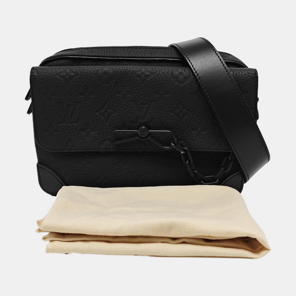 STEAMER Monogram Calfskin Black