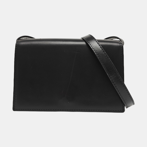 Calfskin Shoulder Bag Black