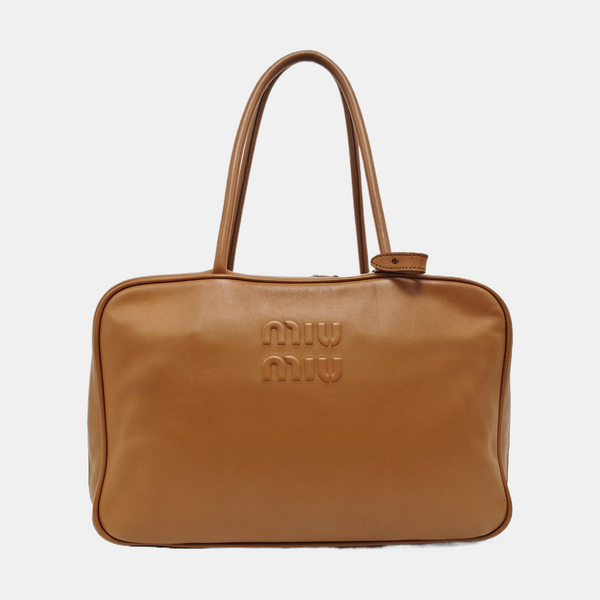 Beau Large Calfskin Brown