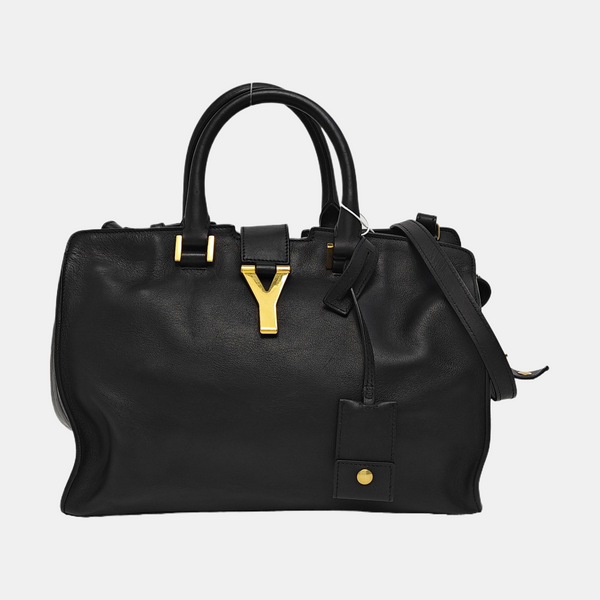 CHYC Y LIGNE Small Calfskin Black