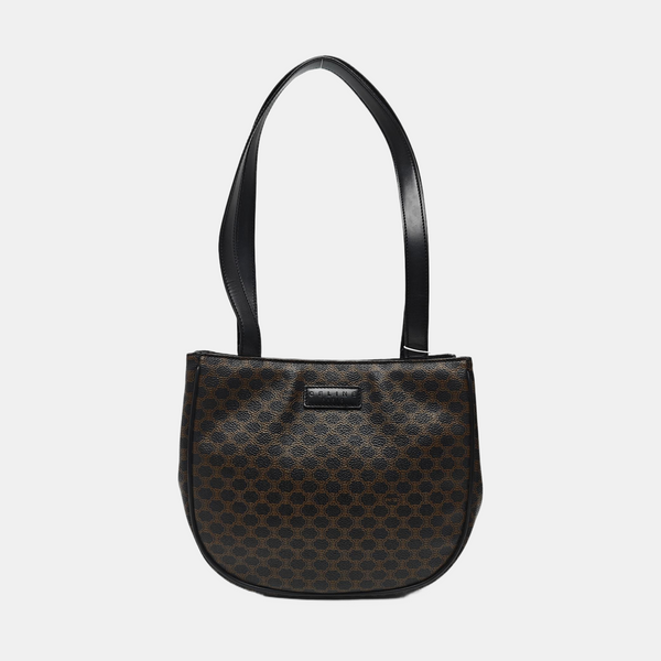 MACADAM TOP HANDLE COSMETIC BAGS Coated Canvas Black