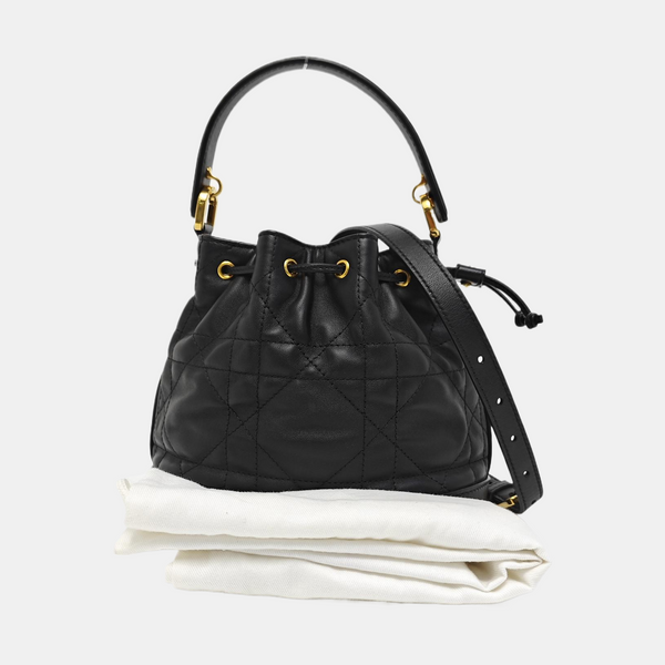 Jolie Small Cannage Lambskin Black