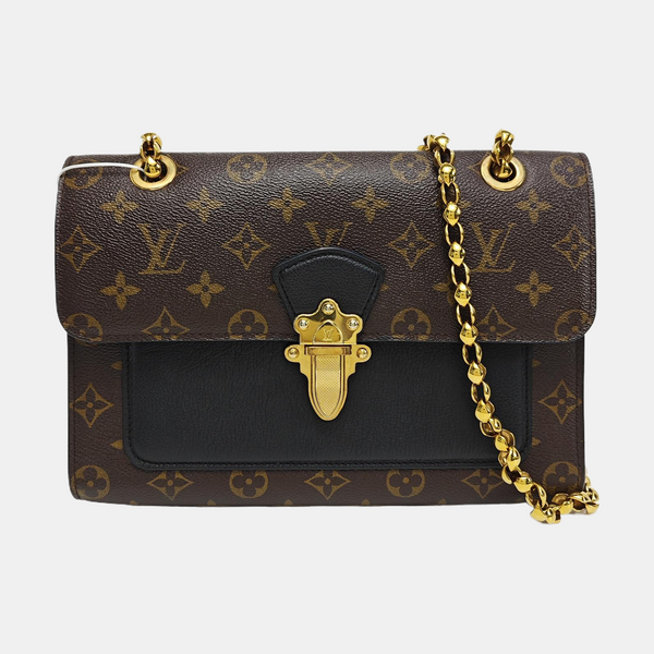 VICTOIRE Monogram Coated Canvas Brown