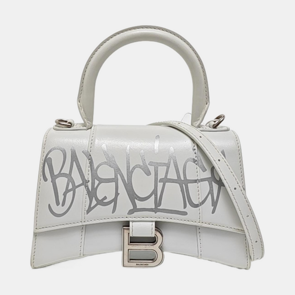 Hourglass XS Calfskin White