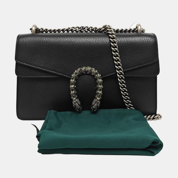 Dionysus Small Calfskin Black