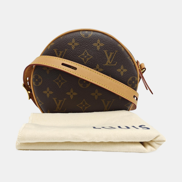 BOITE CHAPEAU PM Monogram Coated Canvas Brown