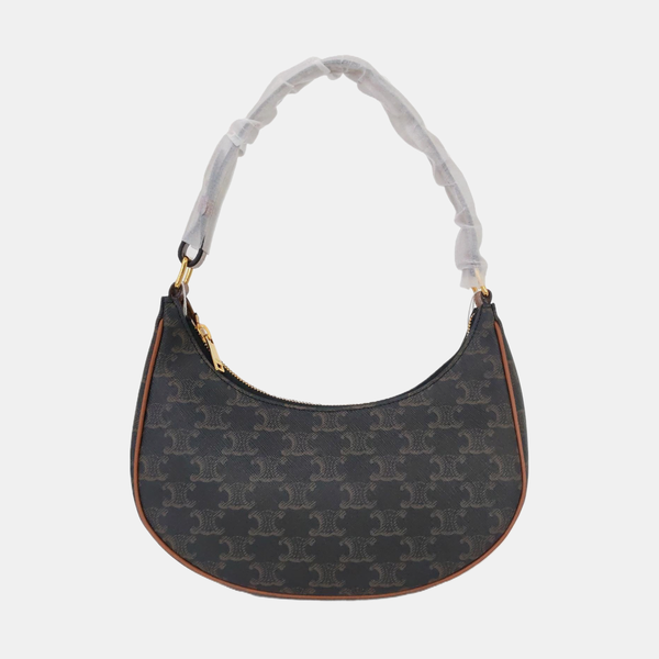 Authenticated pre-owned AVA Coated Canvas Brown - Top Handle Bag at Looply