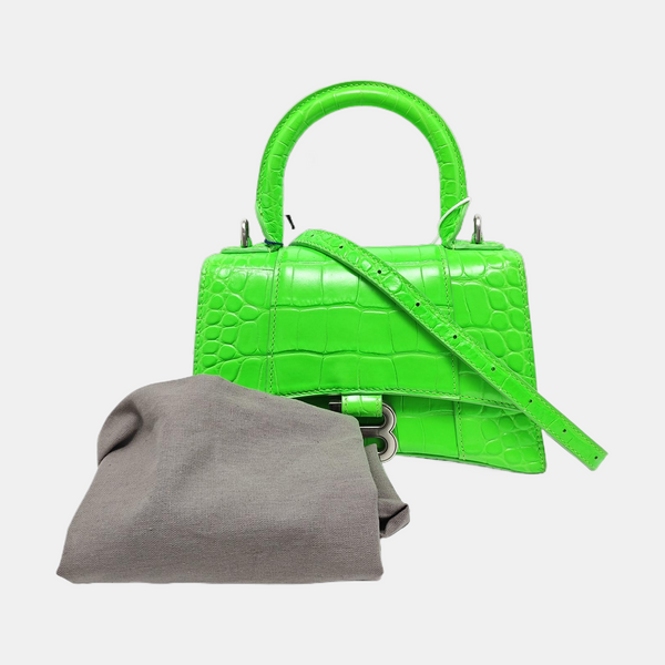Hourglass XS Calfskin Green
