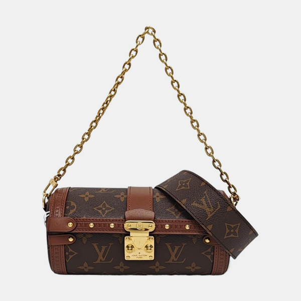 PAPILLON 19 Monogram Coated Canvas Brown