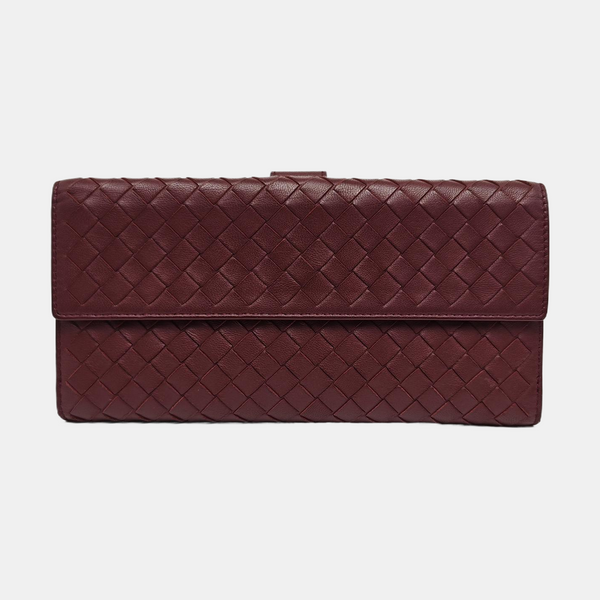 Calfskin Wallet Red