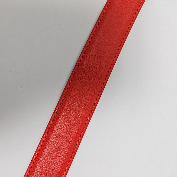 Leather Belt Orange