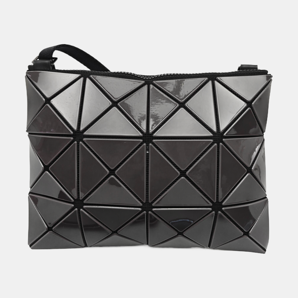 Special Material Shoulder Bag Gray