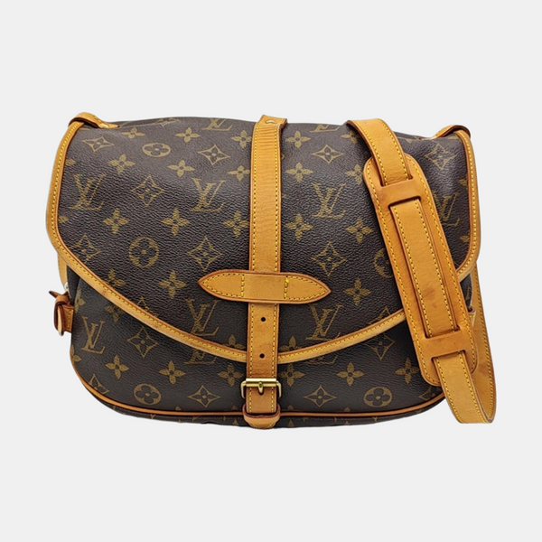 MARNE Monogram Coated Canvas Brown