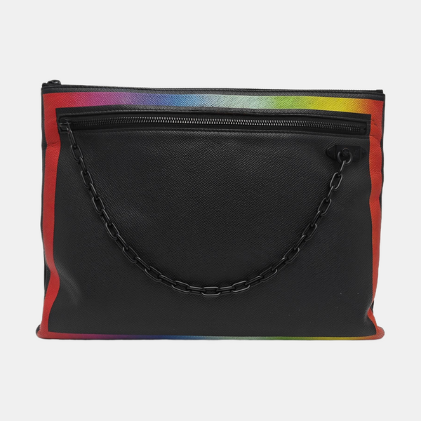 A4 Calfskin Black