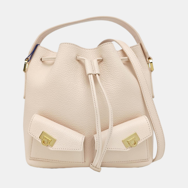 Calfskin Shoulder Bag Pink