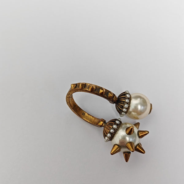 Brass Gold Ring HK 10