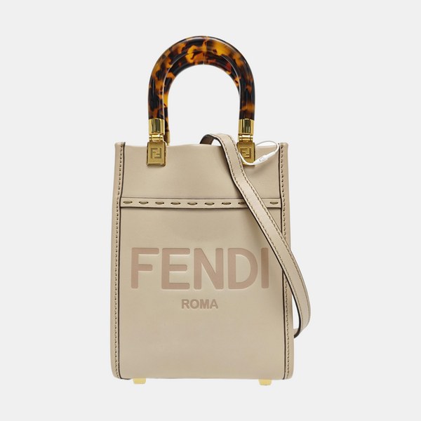 Sunshine Mini Calfskin Beige