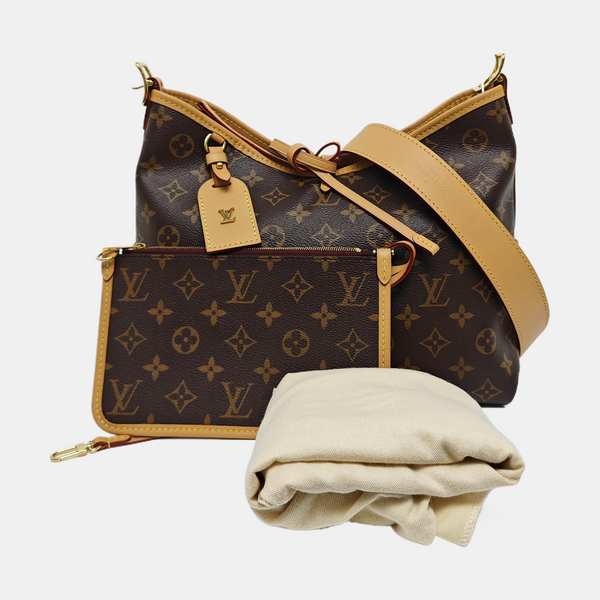 CARRYALL PM Monogram Coated Canvas Brown