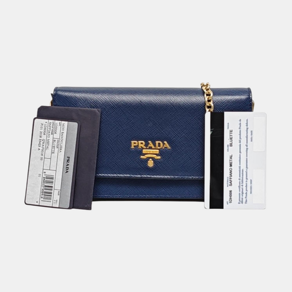 Saffiano Calfskin Blue