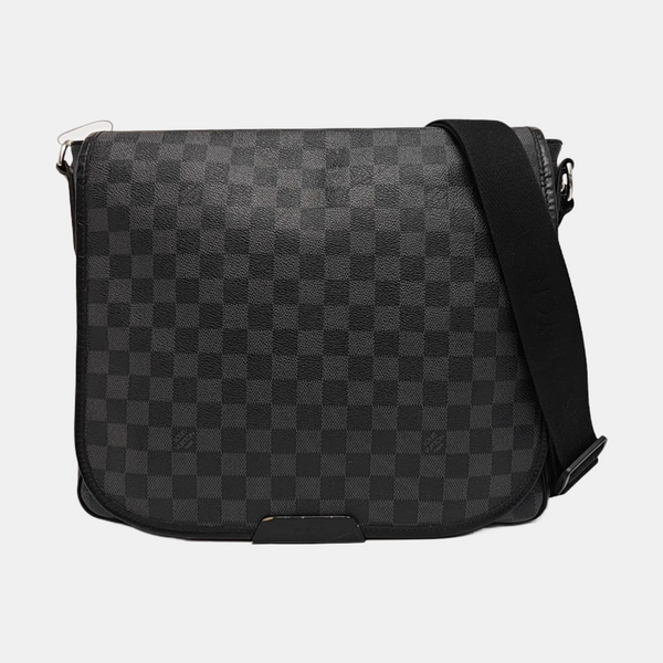 DANIEL Damier Graphite Coated Canvas Gray