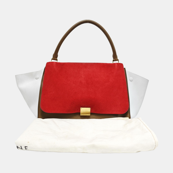 TRAPEZE Medium Calfskin Multicolor