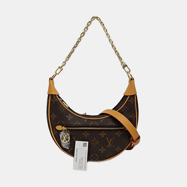LOOP Monogram Coated Canvas Brown
