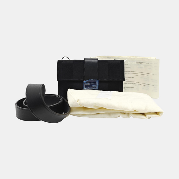 Authenticated pre-owned Baguette Fabric Black - Shoulder Bag at Looply