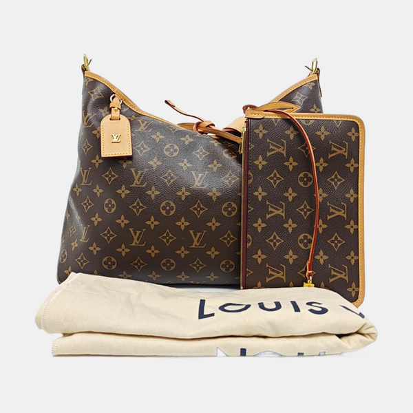 CARRYALL MM Monogram Coated Canvas Brown