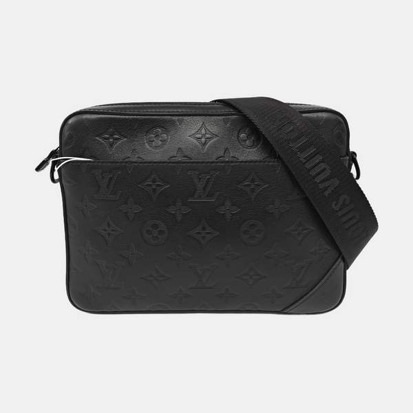 DUO Monogram Calfskin Black