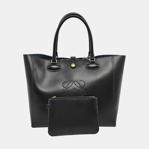 Calfskin Tote Bag Black