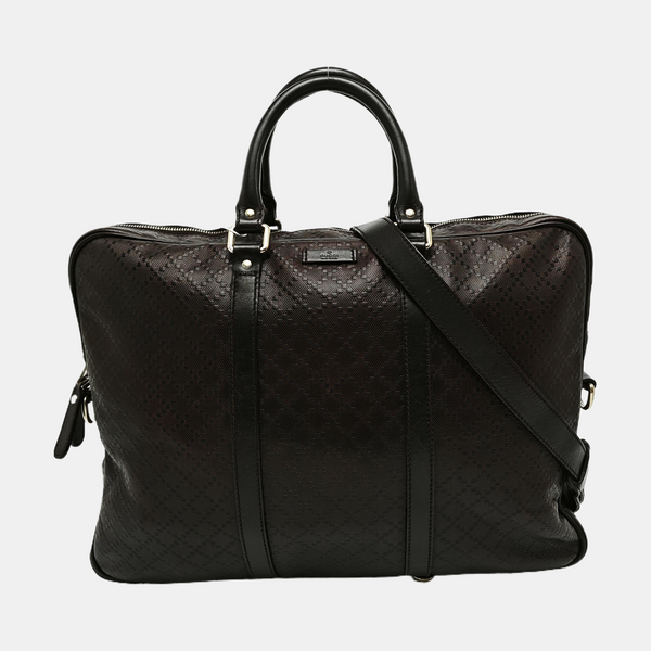 Calfskin Shoulder Bag Brown