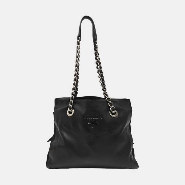 Calfskin Tote Bag Black