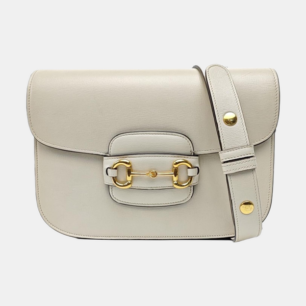 Horsebit 1955 Small Calfskin White