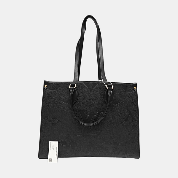 ONTHEGO MM Monogram Calfskin Black