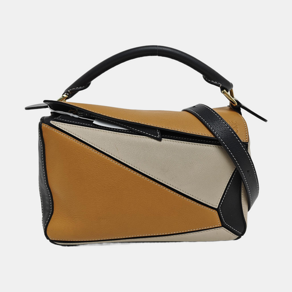 Authenticated pre-owned Puzzle Small Calfskin Multicolor - Shoulder Bag at Looply