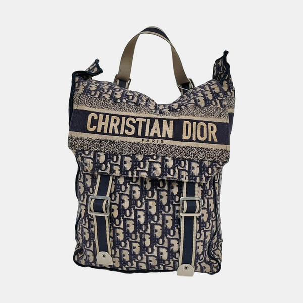 Diorcamp Large Canvas Blue