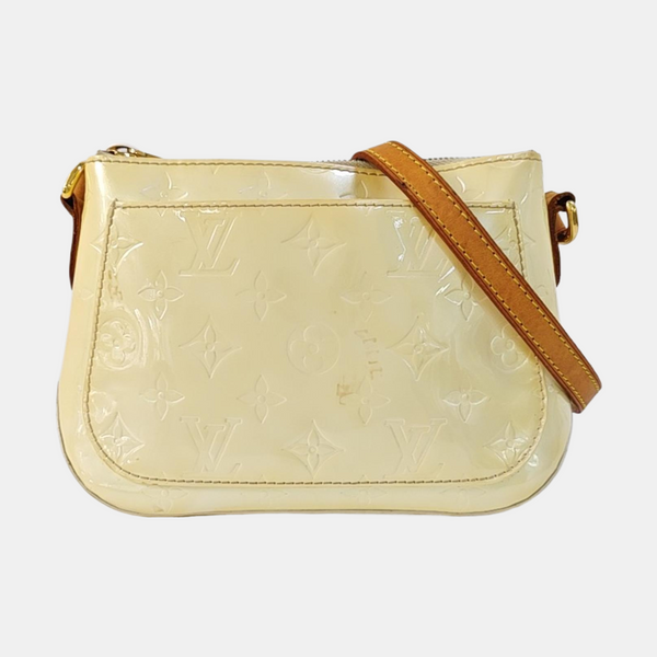 MINNA Monogram Patent Leather Yellow