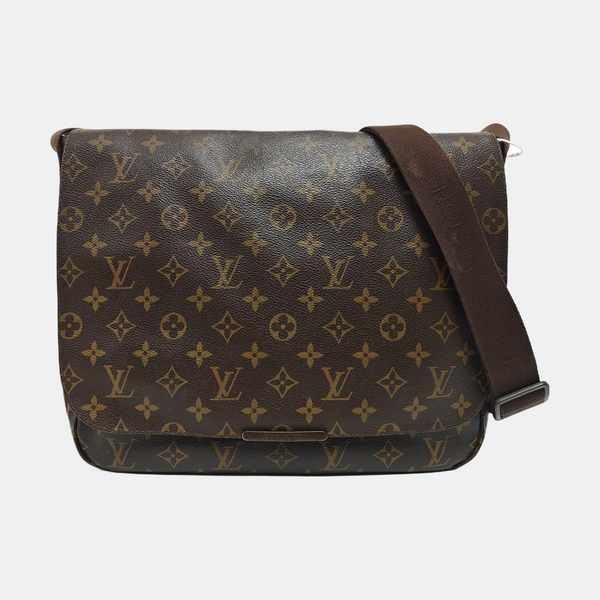 VINTAGE BEAUBOURG Monogram Coated Canvas Brown