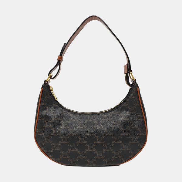 Authenticated pre-owned AVA Coated Canvas Brown - Shoulder Bag at Looply