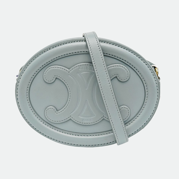 TRIOMPHE Mini Calfskin Blue