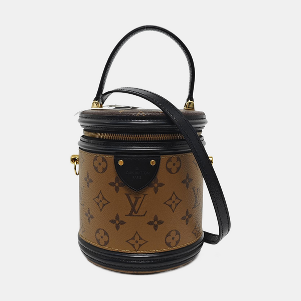 CANNES PM Monogram Coated Canvas Brown