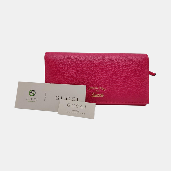 Swing Calfskin Red Wallet