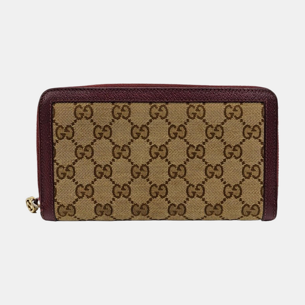 Bamboo 1947 Mini Monogram Canvas Brown Wallet
