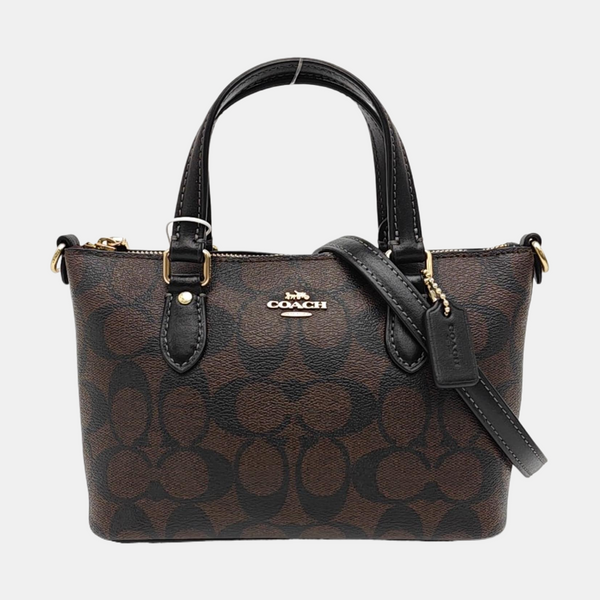 ROWAN Monogram Coated Canvas Brown