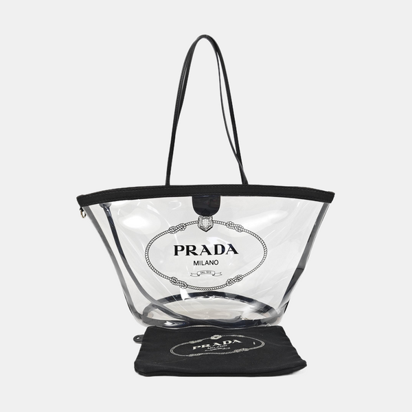 Plastic Tote Bag Clear