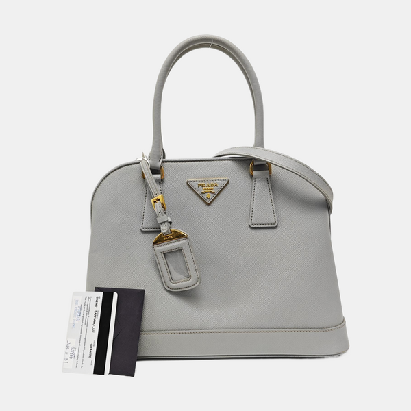 Promenade Saffiano Calfskin Gray