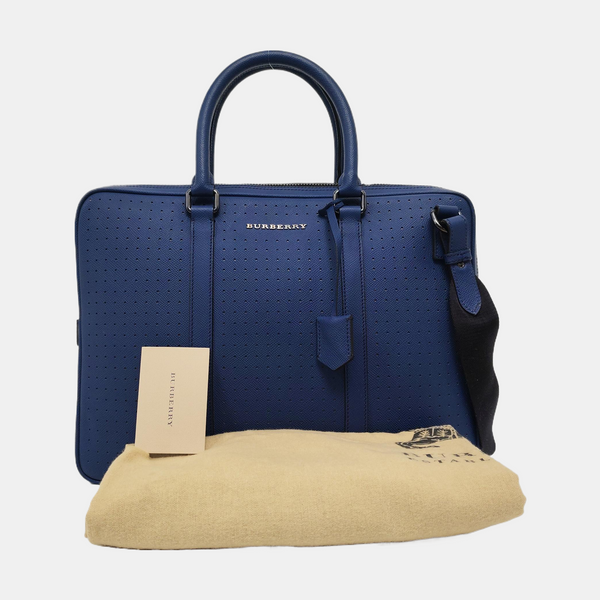 Leather Blue