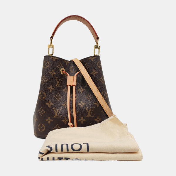 NÉONOÉ BB Monogram Coated Canvas Brown