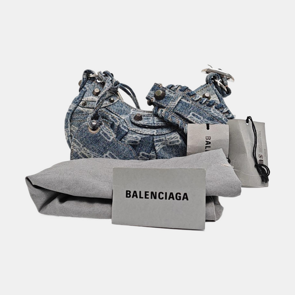 Le Cagole Small Denim Blue
