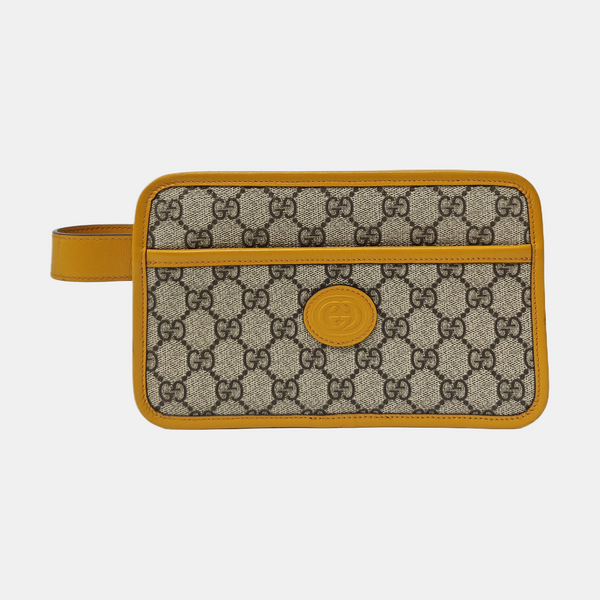 Retro Monogram Coated Canvas Black